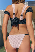 CANNES BOTTOM - CANDY PINK POLKA