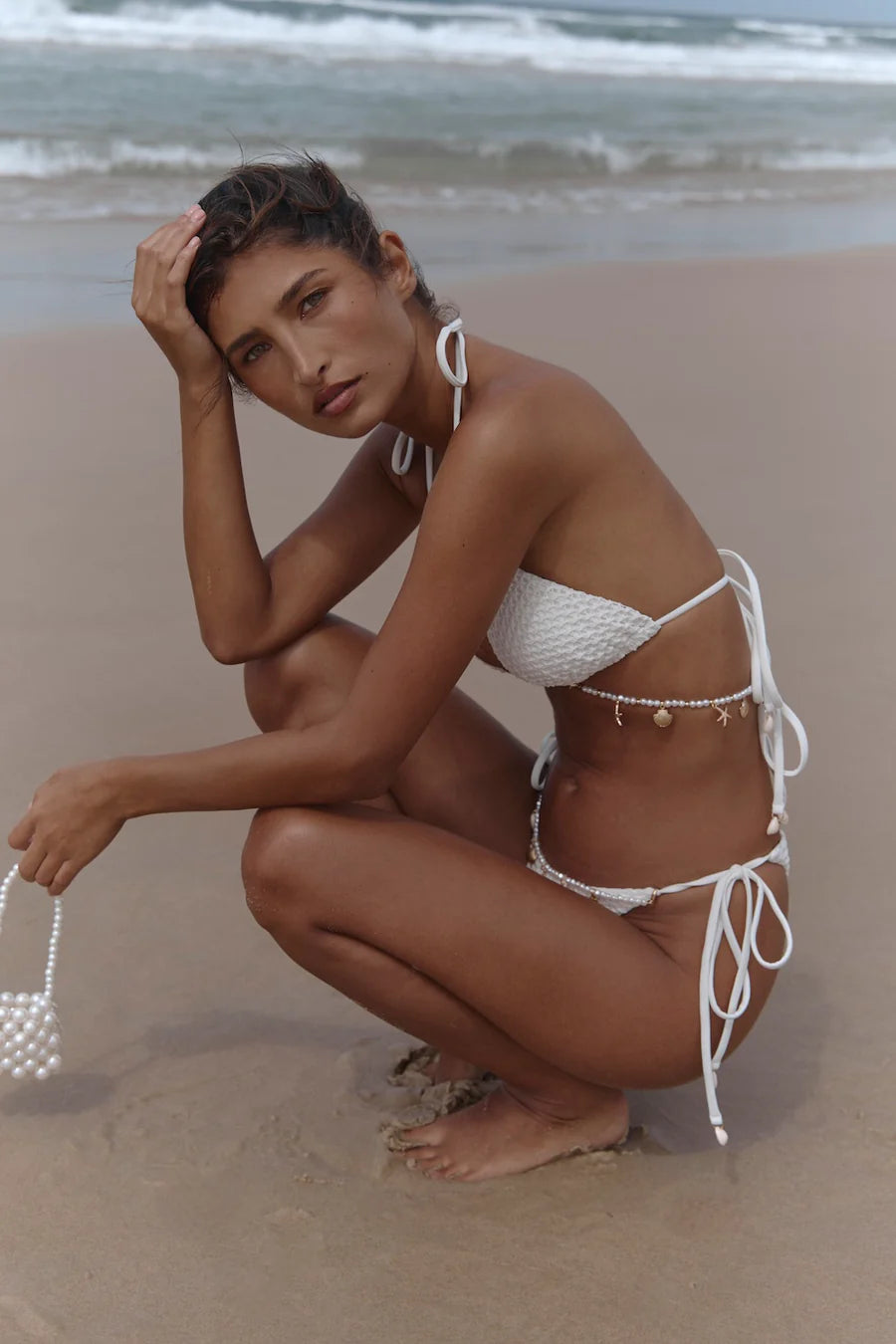 APHRODITE TOP - PEARL